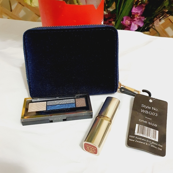 Set | MAX FACTOR Smokey Eye Kit + L'OREAL Lipstick + Wallet | All NEW - Picture 14 of 14